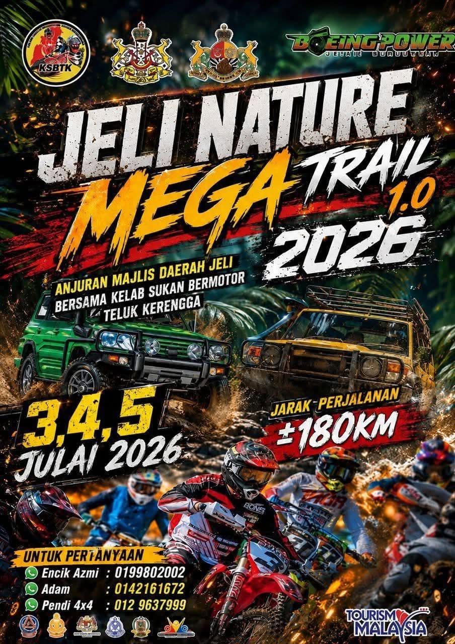 📢 𝗛𝗘𝗕𝗔𝗛𝗔𝗡 𝗥𝗔𝗦𝗠𝗜 𝗝𝗘𝗟𝗜 𝗡𝗔𝗧𝗨𝗥𝗘 𝗠𝗘𝗚𝗔 𝗧𝗥𝗔𝗜𝗟 𝟭.𝟬 𝟮𝟬𝟮𝟲 🚙🌿