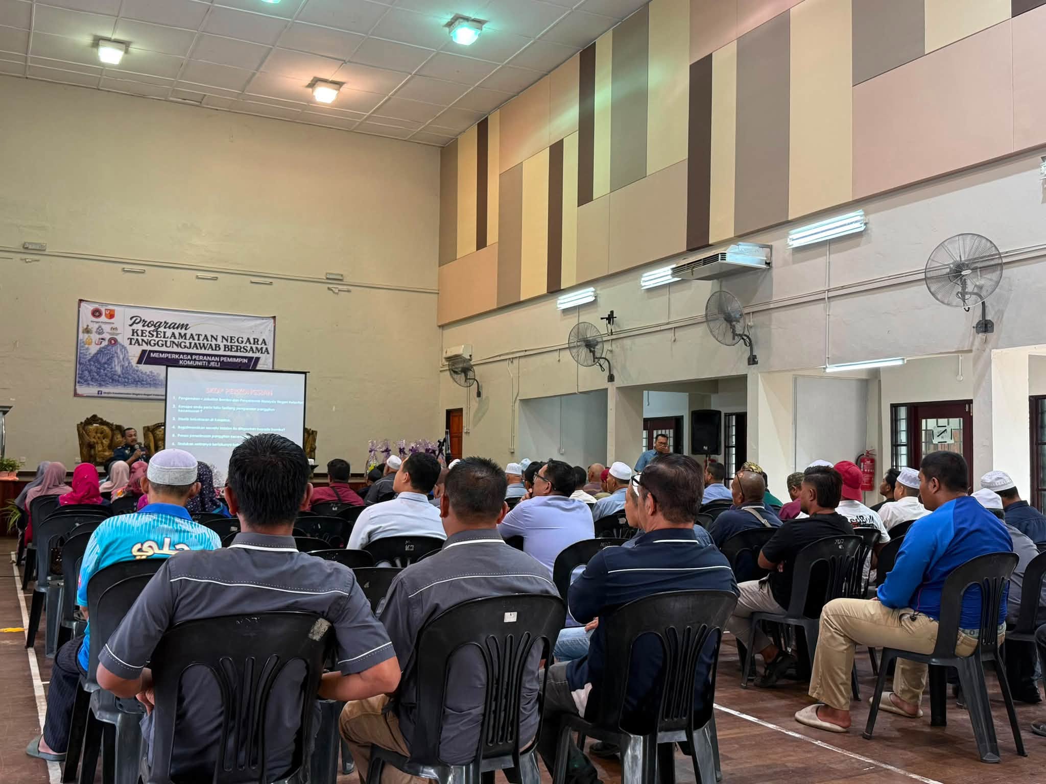 PAMERAN ANTIDADAH SEMPENA PROGRAM KESELAMATAN NEGARA TANGGUNGJAWAB BERSAMA MEMPERKASA PERANAN PEMIMPIN KOMUNITI JELI.